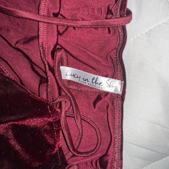 Velvet mini dress - Picture 5 of 5